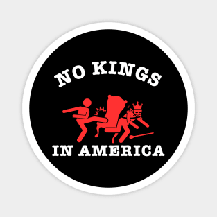 No-kings-in-america Magnet